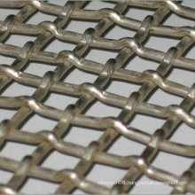 lock weaving crimped wire mesh